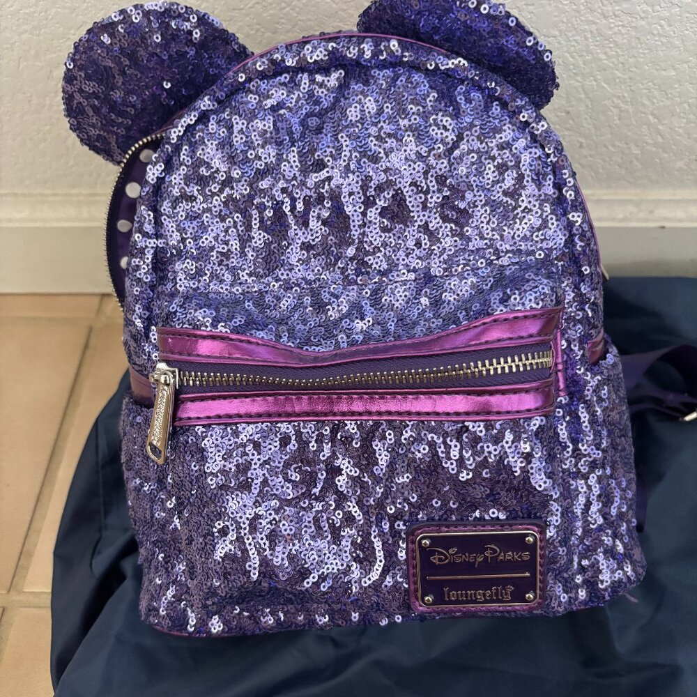 DISNEYLAND SHOPS BACKPACK NEW without tag sparkling